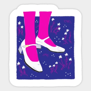 These boots are made for walking Sticker